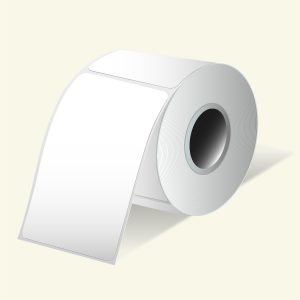 4" x 6" Thermal Transfer Labels on 3" Core, NO Perforations, Wound Out, Permanent Adhesive, 8"OD