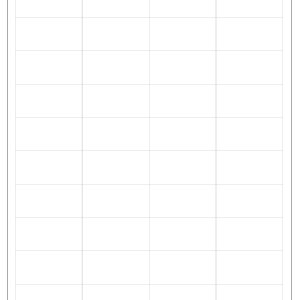 2" x 1" Standard Labels - White Uncoated Matte Paper with Permanent Adhesive