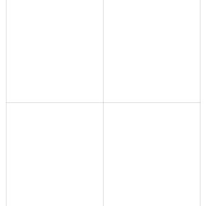 4.25" x 5.5" Standard 1/4 Sheet Labels Labels - White Uncoated Matte Paper with Permanent Adhesive